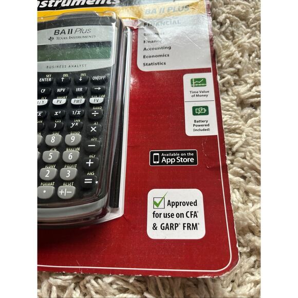New Texas Instruments BAII Plus pro Calculator Business Financial - Picture 4 of 6